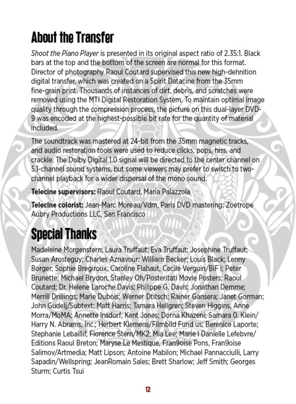 Shoot The Piano Player Insert - Image 14